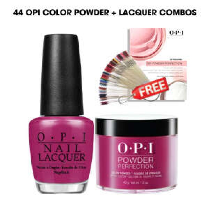 44 OPI Color Powder + Lacquer Combos